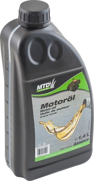 CENTRALE BRICO - Huile moteur monograde SAE 30 HD pour les moteurs 4 temps des petites machines - 1,4 l - large
