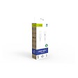MUVIT - CABLE USB-A USB-C 1,2M PLASTIQUE RECYCLE BLANC - vignette