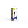 MUVIT - CABLE USB-A USB-C 1,2M PLASTIQUE RECYCLE NOIR - vignette