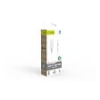 MUVIT - CABLE USB-A LIGHTNING 1,2M PLASTIQUE RECYCLE BLANC - vignette