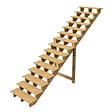 VINUOVO - BERLIN Escalier extérieur bois 15 marches H 258cm L-100cm - vignette