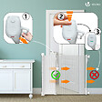 VOUNOT - Barriere de securite retractable 180cm blanc - vignette