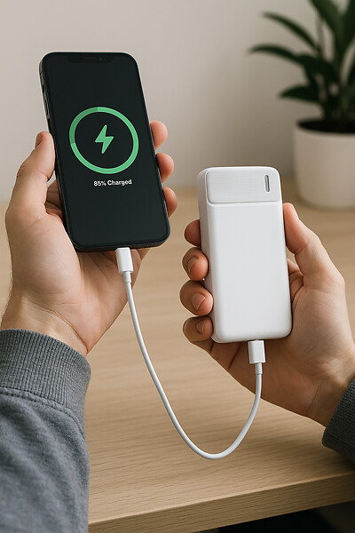 MUVIT - Batterie externe portable Muvit 20000MAH en matière recyclée - large