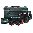 METABO - Metabo KH 18 LTX BL 24 Q Marteau perforateur burineur sans fil 18 V 2,2 J + 2x Batterie 5,5 Ah + Ladegert + metaBOX ( 601714660 - vignette