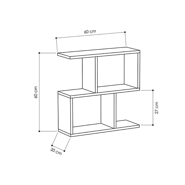 CONCEPT USINE - Meuble étagère bois TAKA - large