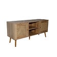 CONCEPT USINE - Buffet avec portes effeffet cannage et 2 niches 120 cm CANGE - vignette
