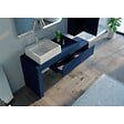 DISTRIBAIN - Meuble de salle de bain MELIZZANO 1100 Bleu saphir - vignette