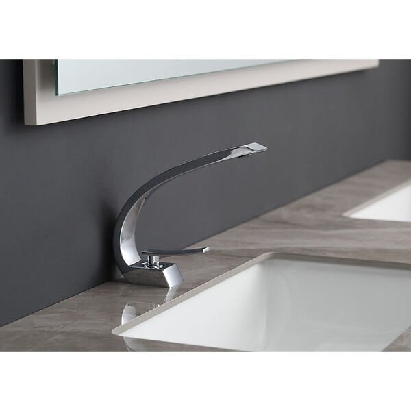 DISTRIBAIN - Robinet mitigeur COSMOS Chromé - large