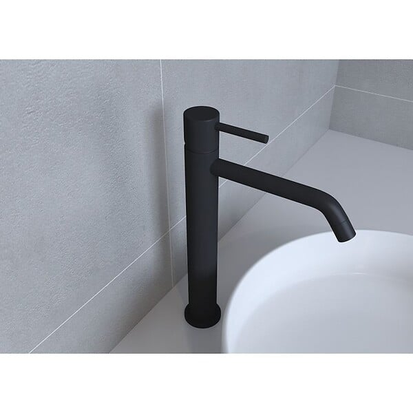 DISTRIBAIN - Robinet mitigeur CAMELIA Black - large