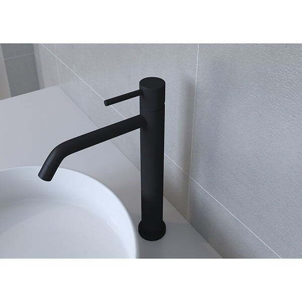 DISTRIBAIN - Robinet mitigeur CAMELIA Black - large