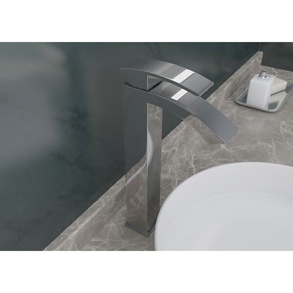 DISTRIBAIN - Robinet mitigeur LUNAIRE  Chrome - large