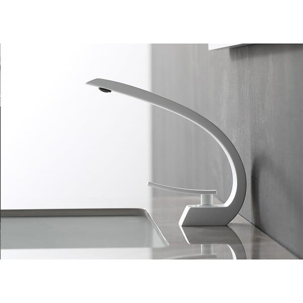 DISTRIBAIN - Robinet mitigeur COSMOS Blanc - large