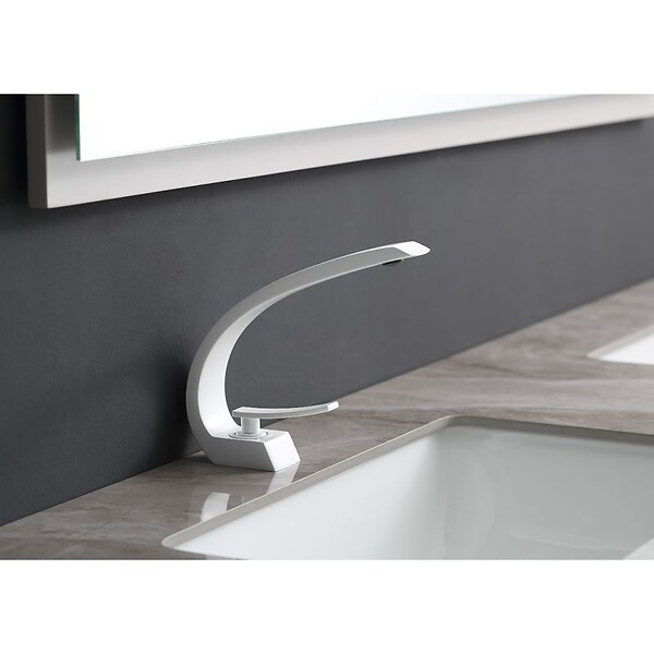 DISTRIBAIN - Robinet mitigeur COSMOS Blanc - large