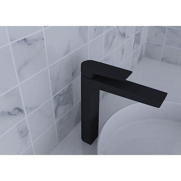 DISTRIBAIN - Robinet mitigeur PETUNIA Black - large