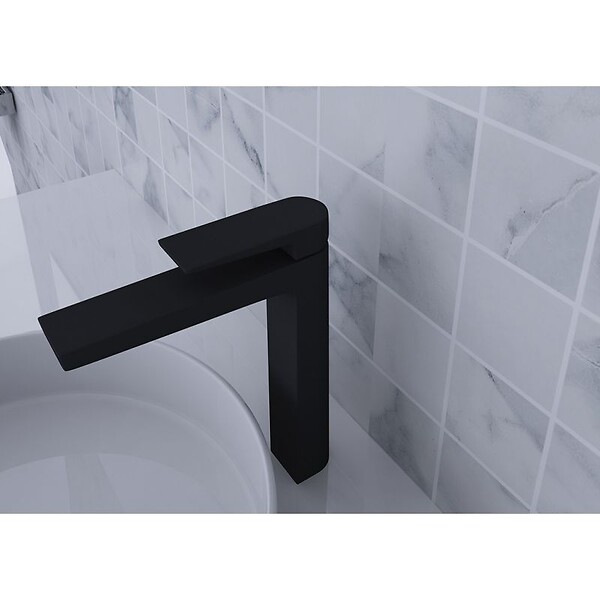 DISTRIBAIN - Robinet mitigeur PETUNIA Black - large