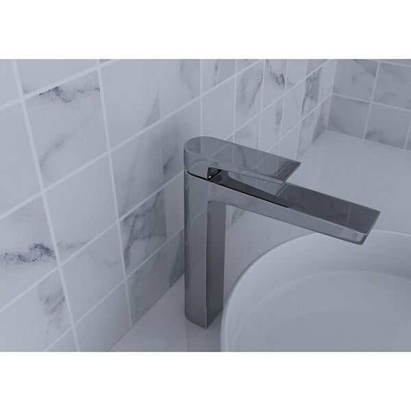 DISTRIBAIN - Robinet mitigeur PETUNIA Chrome - large