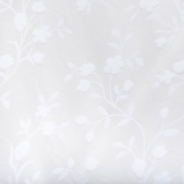 ATMOSPHERA - Voilage motif abstrait "Lazi" blanc 140x240cm - large