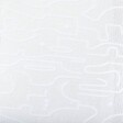 ATMOSPHERA - Voilage "Lazi" abstrait blanc 140x240cm - vignette