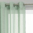 ATMOSPHERA - Voilage Etamine vert céladon 140x240cm - vignette