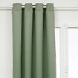 ATMOSPHERA - Rideau occultant "Odelie" vert céladon 140x260cm - vignette