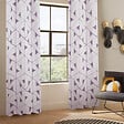 ATMOSPHERA - Rideau "Maloe" jacquard violet clair 140x260cm - vignette