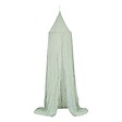 ATMOSPHERA - Ciel de lit "Lili" en gaze de coton H 250cm vert - vignette