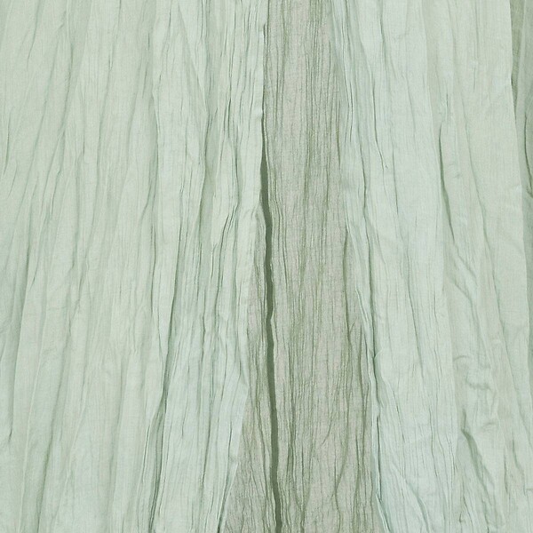 ATMOSPHERA - Ciel de lit "Lili" en gaze de coton H 250cm vert - large