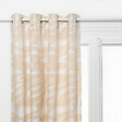 ATMOSPHERA - Rideau Madini Jacquard beige 140x260cm - vignette