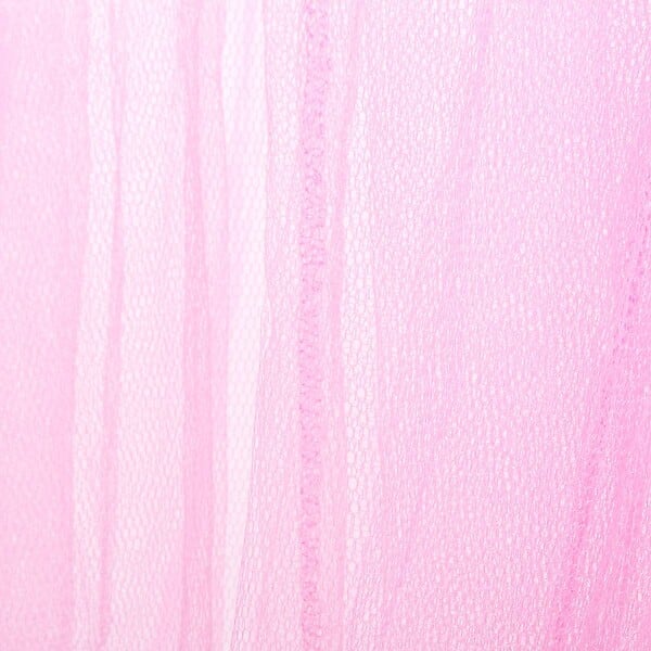 ATMOSPHERA - Ciel de lit enfant "Mademoiselle" rose 250x60cm - large
