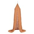 ATMOSPHERA - Ciel de lit "Lili" en gaze de coton H 250cm marron - vignette