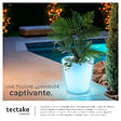 TECTAKE - Cylindre lumineux blanc - vignette