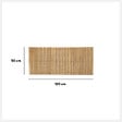 5 FIVE SIMPLY SMART - Tapis de bain caillebotis en bambou 50x120cm - vignette