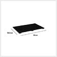 5 FIVE SIMPLY SMART - Tapis de bain caillebotis noir en bambou 53x36cm - vignette