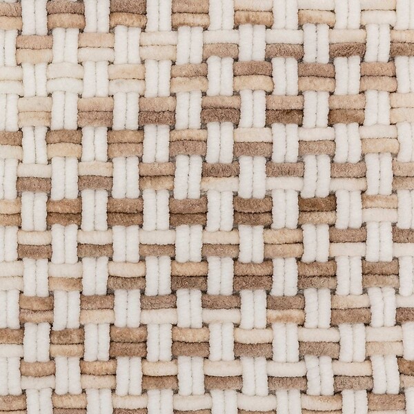 5 FIVE SIMPLY SMART - Tapis de bain tressé taupe 50x75cm - large