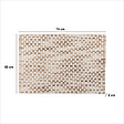 5 FIVE SIMPLY SMART - Tapis de bain tressé taupe 50x75cm - vignette