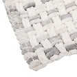 5 FIVE SIMPLY SMART - Tapis tressé gris 50x75cm - vignette