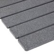 5 FIVE SIMPLY SMART - Tapis de bain caillebotis en diatomite gris 59x39cm - vignette
