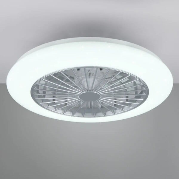 TRIO LIGHTING - Ventilateur Plafond Lumière LED 30W Ø50cm - Éclairage led Télécommande - large