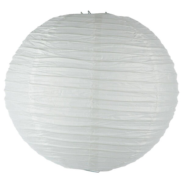 ATMOSPHERA - Lanterne boule papier blanc D35cm - large