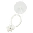 ATMOSPHERA - Cable électrique pour suspension métal blanc L80cm - vignette