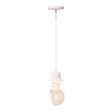 ATMOSPHERA - Cable électrique pour suspension métal blanc L80cm - vignette
