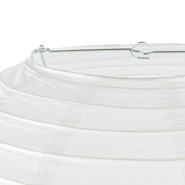ATMOSPHERA - Lanterne boule papier blanc H60cm - large