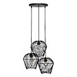 ATMOSPHERA - Suspension "Jena" métal noir D26cm - vignette