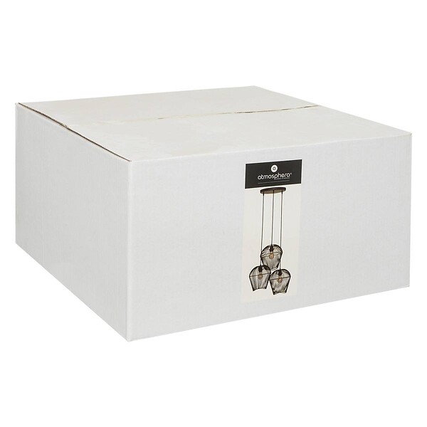 ATMOSPHERA - Suspension "Jena" métal noir D26cm - large