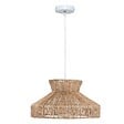 ATMOSPHERA - Suspension "Zelia" jute beige D38cm - vignette