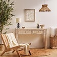 ATMOSPHERA - Suspension "Zelia" jute beige D38cm - vignette