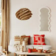 ATMOSPHERA - Suspension en corde "Ozan" beige D54,5cm - vignette