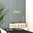 ATMOSPHERA - Suspension "Galt" doré D34cm - vignette