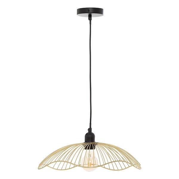 ATMOSPHERA - Suspension "Galt" doré D34cm - large