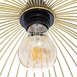 ATMOSPHERA - Suspension "Galt" doré D34cm - vignette